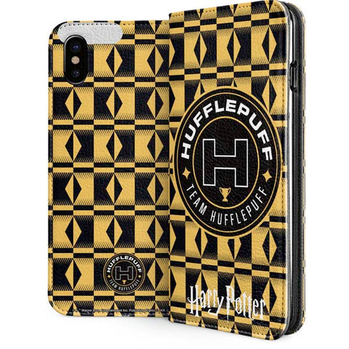 Wizarding Worlds Harry Potter Team Hufflepuff iPhone 8 Folio Case