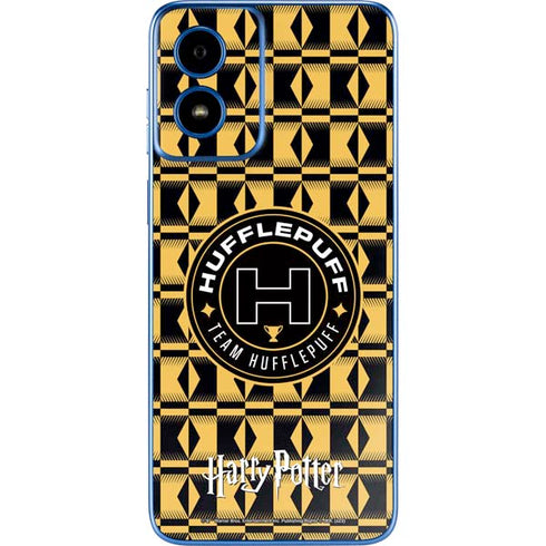 Wizarding Worlds Harry Potter Team Hufflepuff Moto G Play 4G (2024) Skin