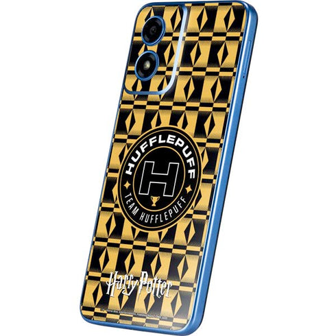 Wizarding Worlds Harry Potter Team Hufflepuff Moto G Play 4G (2024) Skin