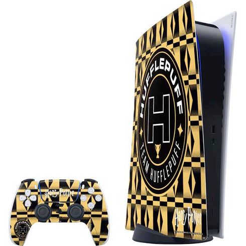 Wizarding Worlds Harry Potter Team Hufflepuff PlayStation PS5 Skins