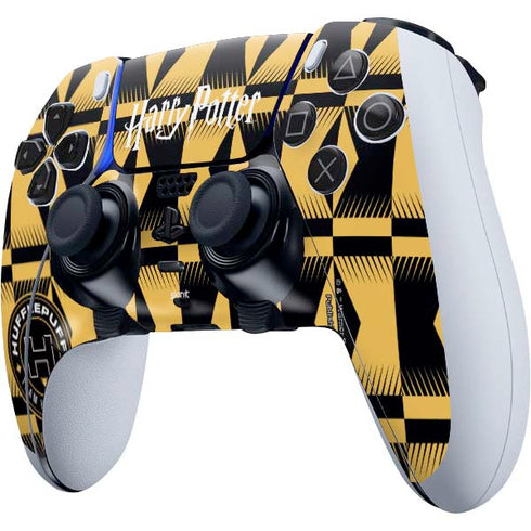 Wizarding Worlds Harry Potter Team Hufflepuff PS5 DualSense Edge Pro Controller Skin