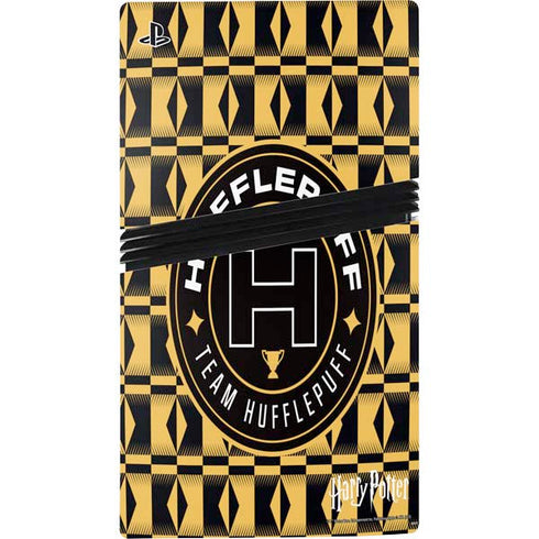 Wizarding Worlds Harry Potter Team Hufflepuff PS5 Pro Console Skin