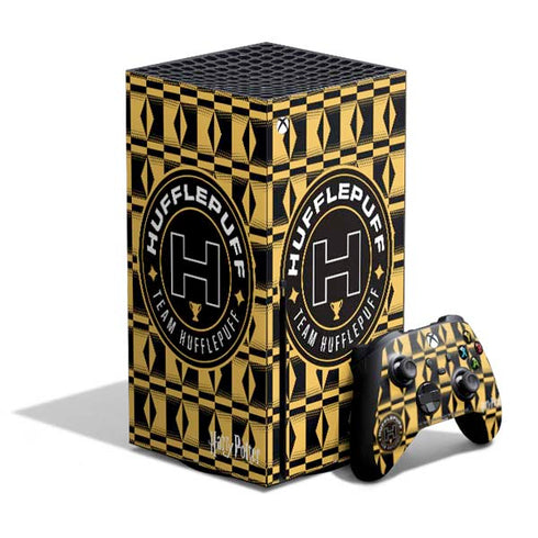 Wizarding Worlds Harry Potter Team Hufflepuff Xbox Series X Bundle Skin