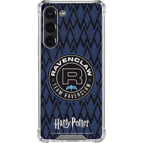 Wizarding Worlds Harry Potter Team Ravenclaw Galaxy S24 FE Clear Case