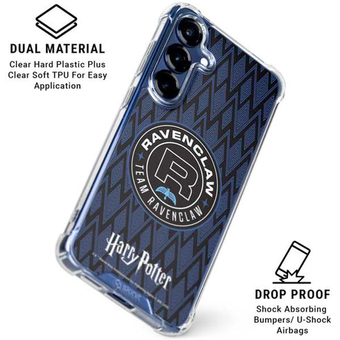 Wizarding Worlds Harry Potter Team Ravenclaw Galaxy S25 Plus Clear Case