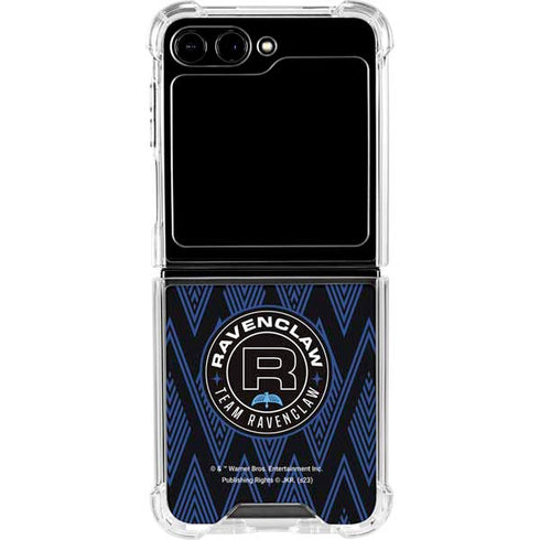 Wizarding Worlds Harry Potter Team Ravenclaw Galaxy Z Flip6 Clear Case