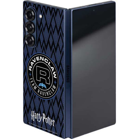 Wizarding Worlds Harry Potter Team Ravenclaw Galaxy Z Fold6 Skin