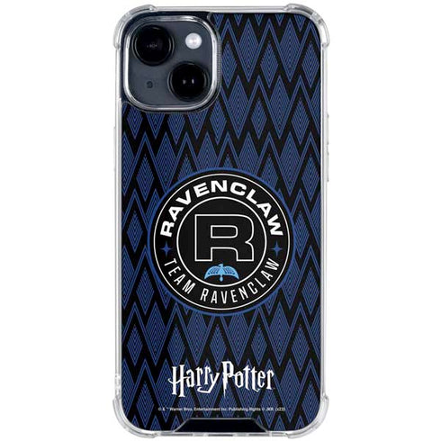 Wizarding Worlds Harry Potter Team Ravenclaw iPhone 15 Clear Case