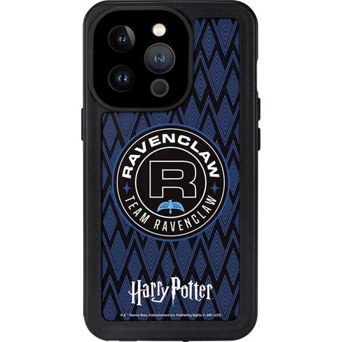 Wizarding Worlds Harry Potter Team Ravenclaw iPhone 15 Pro Waterproof Case
