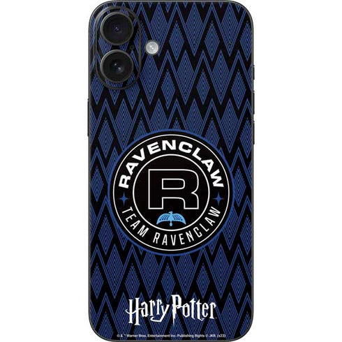 Wizarding Worlds Harry Potter Team Ravenclaw iPhone 16 Plus Skin