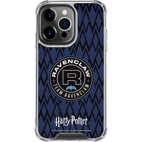 Wizarding Worlds Harry Potter Team Ravenclaw iPhone 16 Pro Max Clear Case