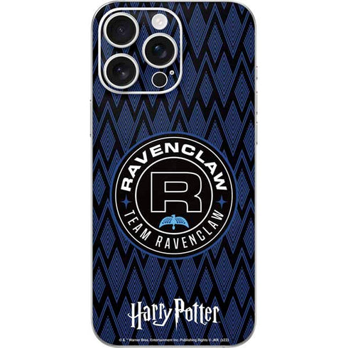 Wizarding Worlds Harry Potter Team Ravenclaw iPhone 16 Pro Max Skin