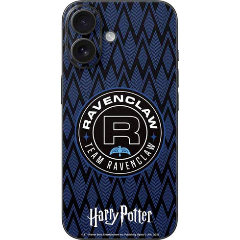Wizarding Worlds Harry Potter Team Ravenclaw iPhone 16 Skin