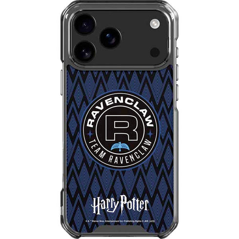 Wizarding Worlds Harry Potter Team Ravenclaw iPhone 18 Pro Max Clear Case