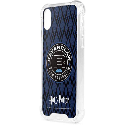 Wizarding Worlds Harry Potter Team Ravenclaw iPhone XS Clear Case