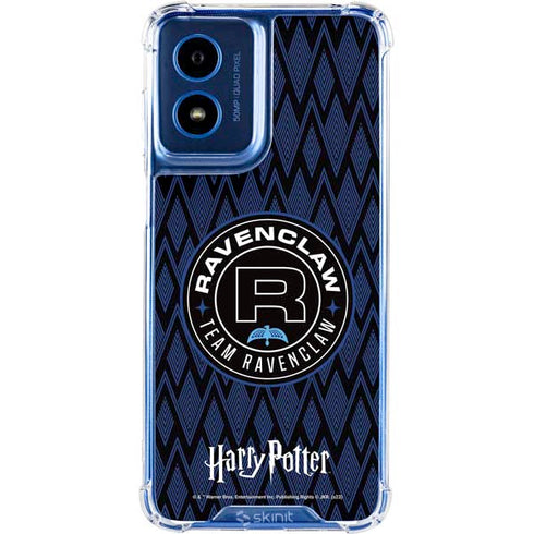 Wizarding Worlds Harry Potter Team Ravenclaw Moto G 5G (2024) Clear Case