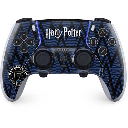 Wizarding Worlds Harry Potter Team Ravenclaw PS5 DualSense Edge Pro Controller Skin