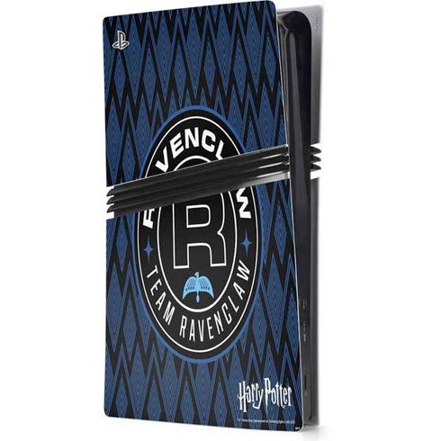 Wizarding Worlds Harry Potter Team Ravenclaw PS5 Pro Console Skin