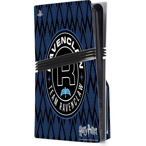 Wizarding Worlds Harry Potter Team Ravenclaw PS5 Pro Disk Console Skin