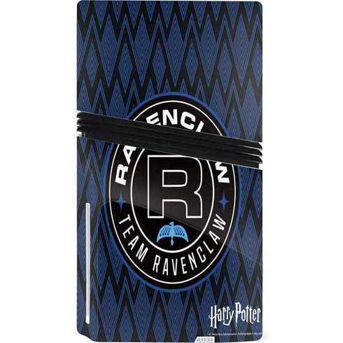 Wizarding Worlds Harry Potter Team Ravenclaw PS5 Pro Disk Console Skin