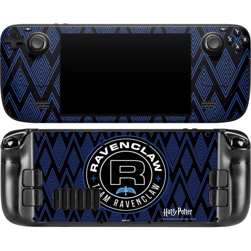 Wizarding Worlds Harry Potter Team Ravenclaw Steam Deck Handheld Gaming Computer OLED Skin