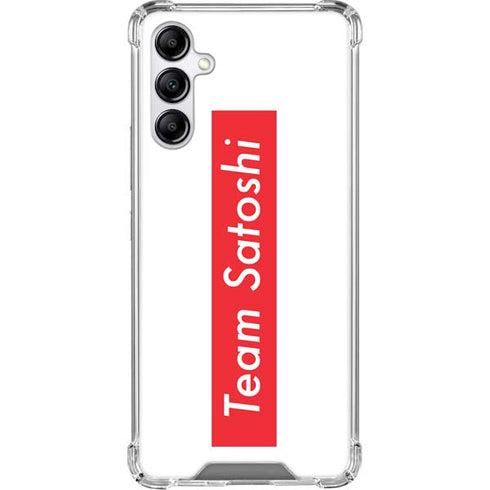 Team Satoshi Gabb Phone 4 Clear Case