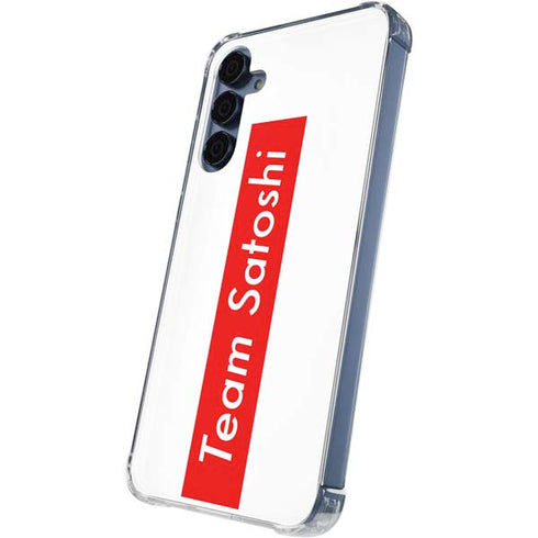 Team Satoshi Galaxy A55 5G Clear Case