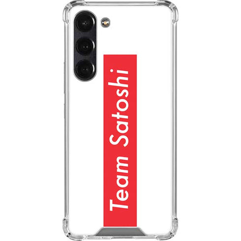 Team Satoshi Galaxy S24 FE Clear Case