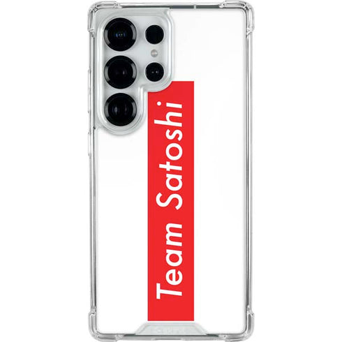 Team Satoshi Galaxy S25 Ultra Clear Case