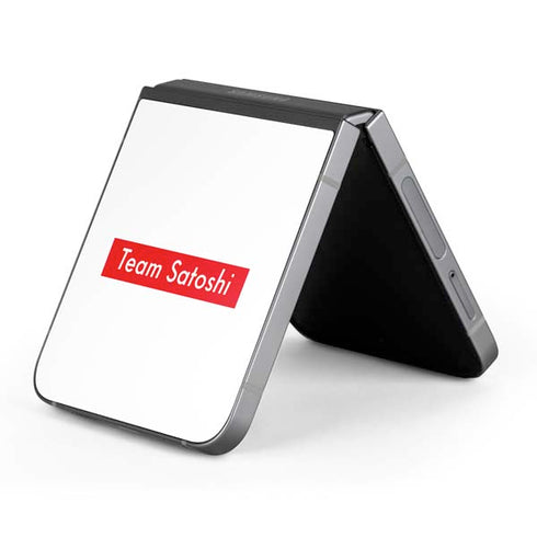 Team Satoshi Galaxy Z Flip6 Skin