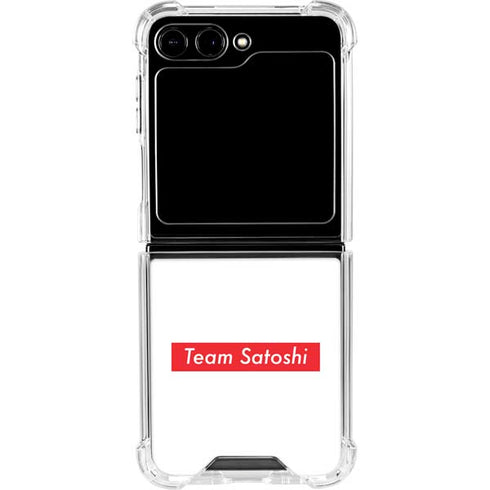 Team Satoshi Galaxy Z Flip6 Clear Case