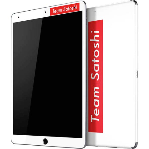 Team Satoshi iPad Skins