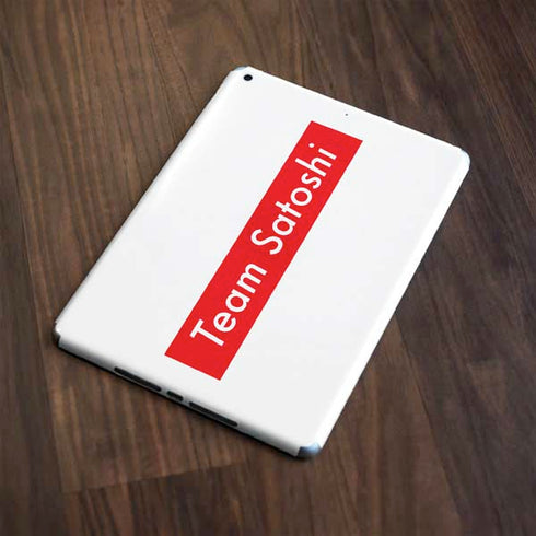 Team Satoshi Apple iPad Skin