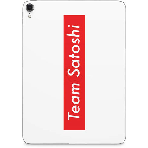 Team Satoshi Apple iPad Pro Skin