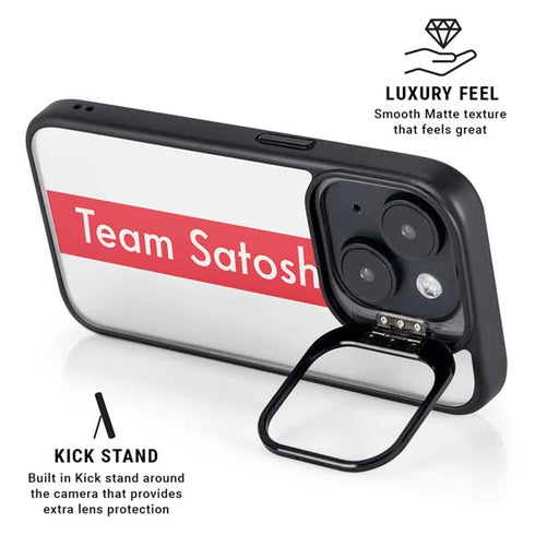 Team Satoshi iPhone 14 Kickstand Case