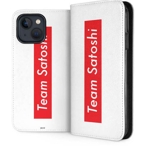 Team Satoshi iPhone 15 Plus Folio Case