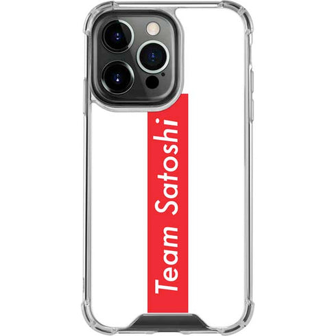 Team Satoshi iPhone 16 Pro Clear Case
