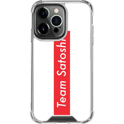 Team Satoshi iPhone 16 Pro Max Clear Case