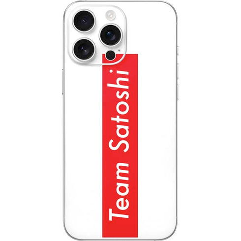 Team Satoshi iPhone 16 Pro Max Skin