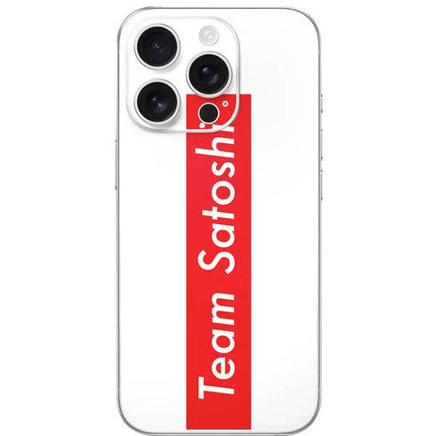 Team Satoshi iPhone 16 Pro Skin
