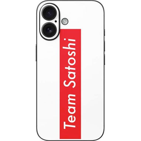 Team Satoshi iPhone 16 Skin