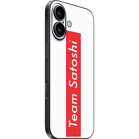 Team Satoshi iPhone 16 Skin