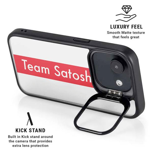 Team Satoshi iPhone 16e Kickstand Case