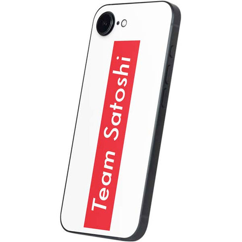 Team Satoshi iPhone 16e Skin