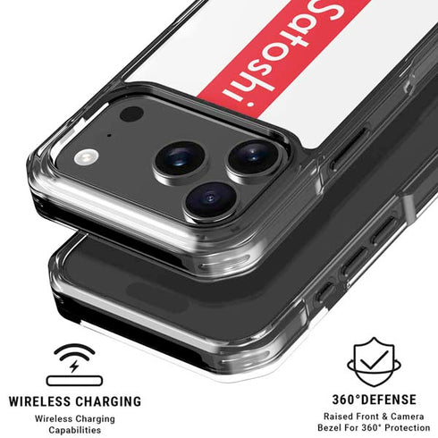 Team Satoshi iPhone 18 Pro Clear Case