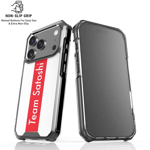 Team Satoshi iPhone 18 Pro Clear Case