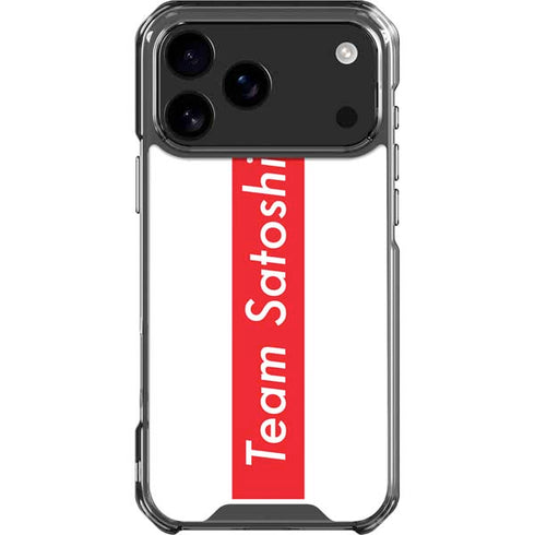 Team Satoshi iPhone 18 Pro Max Clear Case