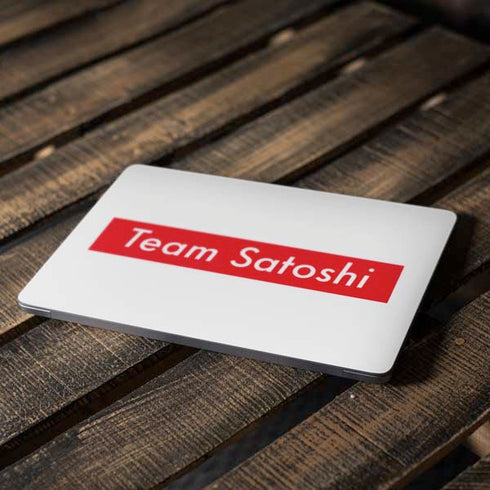 Team Satoshi Apple MacBook Air Skin