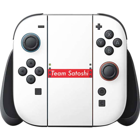 Team Satoshi Nintendo Switch 2 (2025) Joy-Con Controller Skin