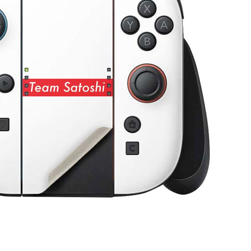 Team Satoshi Nintendo Switch 2 (2025) Joy-Con Controller Skin